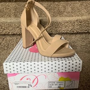 Nude heels